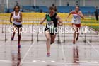 Womens under-20s 100 metres hurdles, Northern Championships, Sport City, Manchester. Photo: David T. Hewitson/Sports for All Pics